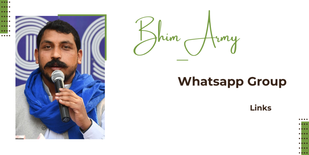 Bhim Army Whatsapp Group Links